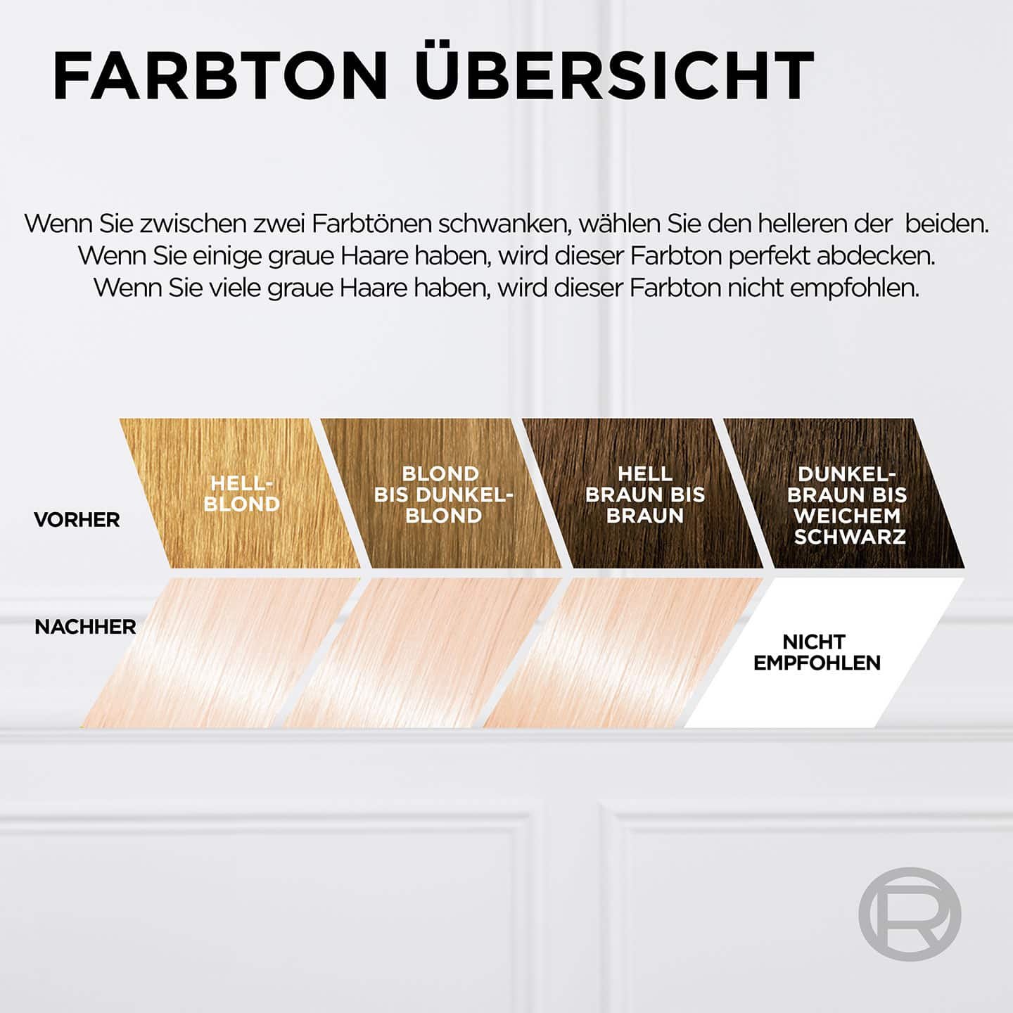 Préférence 11.11 Island ultra-helles kühles Kristall-Blond - Farbton Übersicht